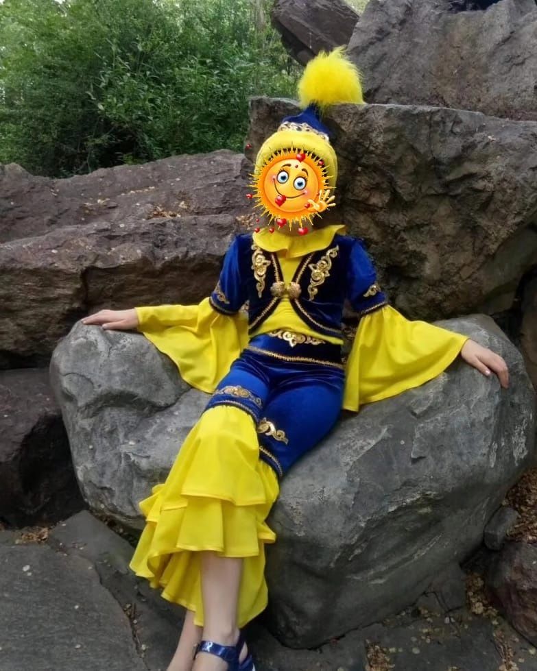 Казахский костюм.8-11 лет