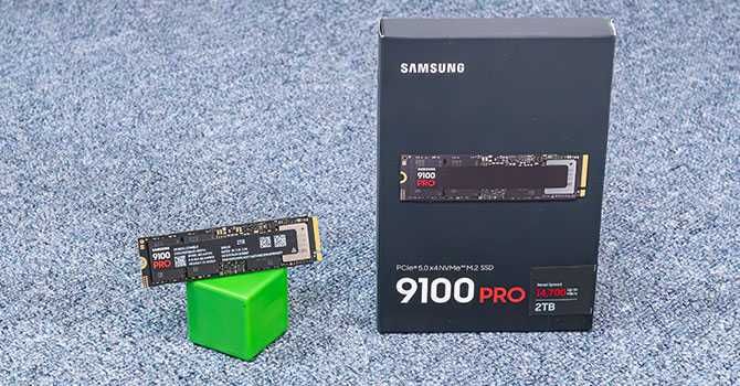 Новый запечатанный M2 NVME SSD Samsung 9100 PRO 2TB PCIE 5.0