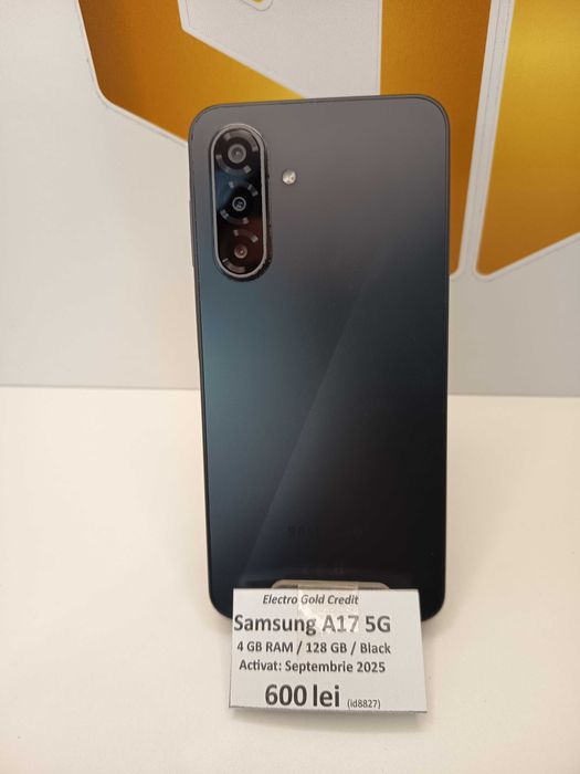 Samsung A17 5G 4GB RAM/128GB/Black ID8827