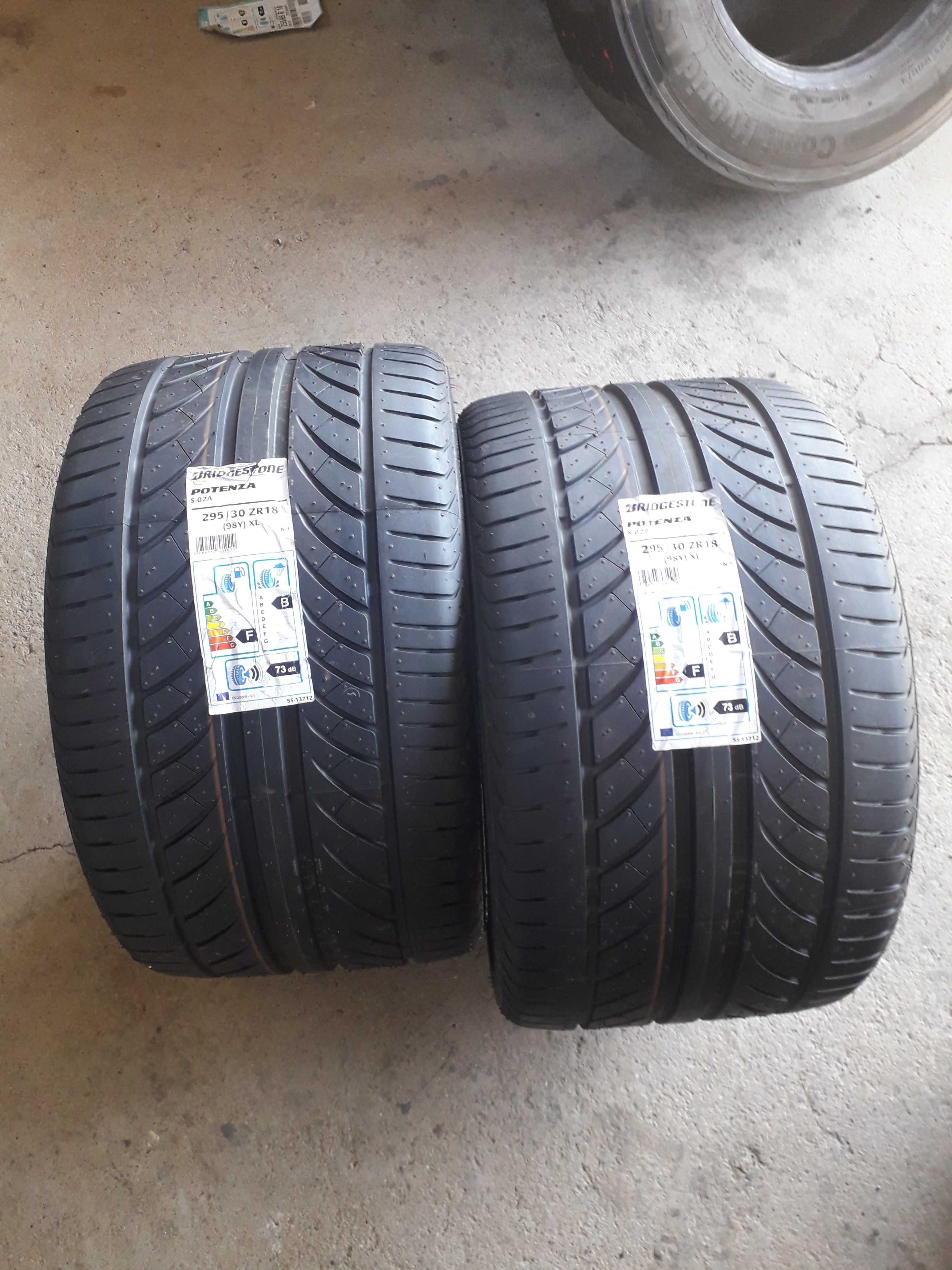 2 Нови летни гуми R18 295/30 Bridgestone Potenza S-02A 98Y N3 JAPAN