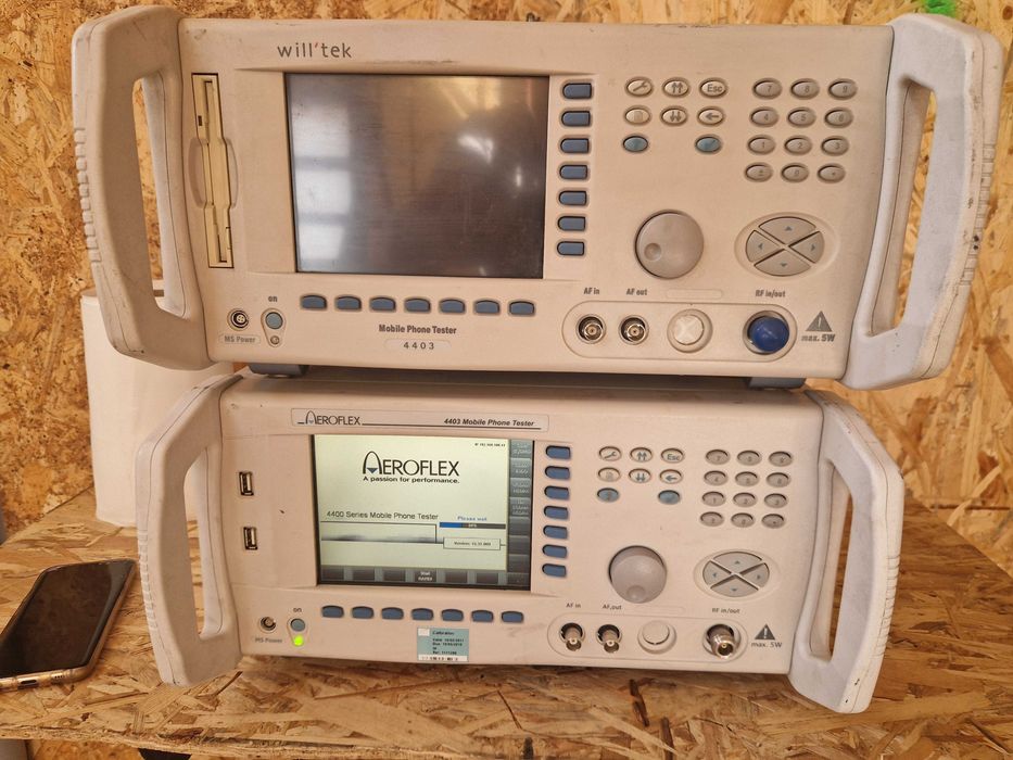 Analizator/tester de telefoane Aeroflex/will'tek nu rohde schwarz