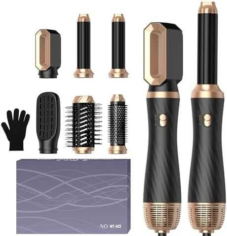 Нов Магически Стайлер – Къдри, Изправя и Суши Косата Без Увреждане