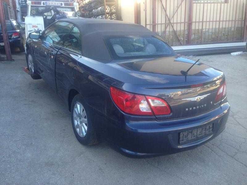 Крайслер себринг 2.4i / Chrysler Sebring 2.4i на части