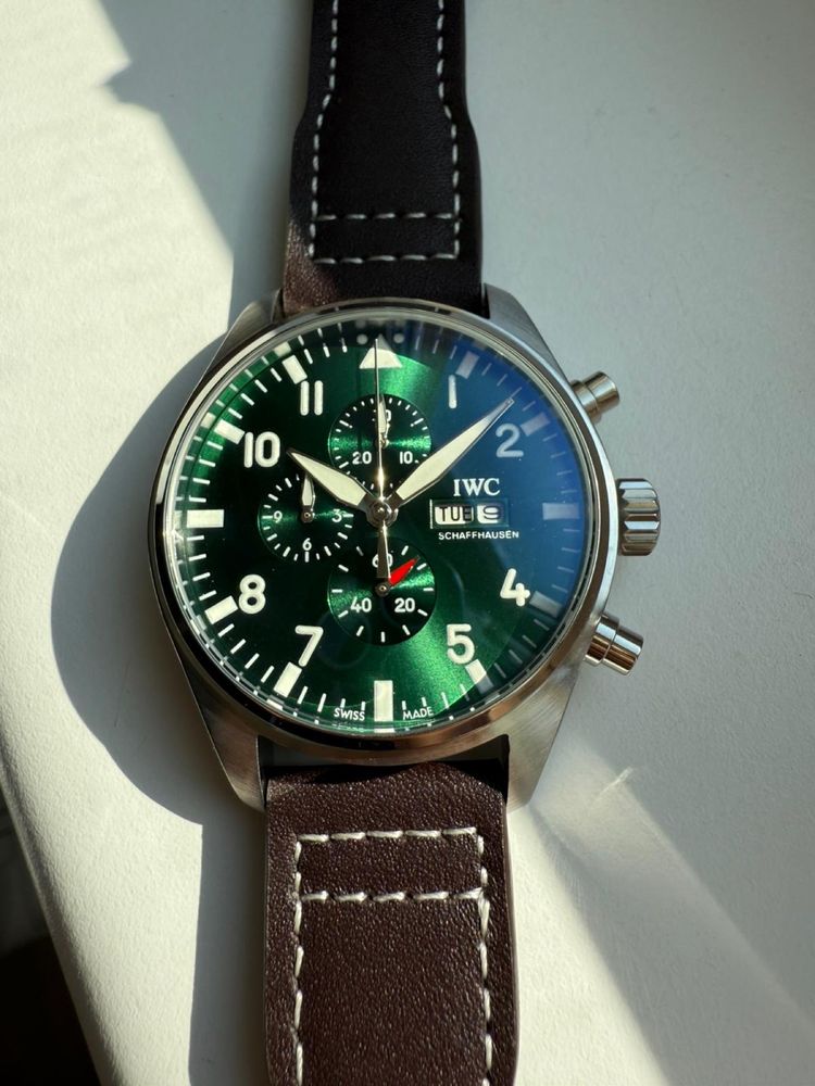 IWC Pilots Watch Fliegeruhr Chronograph
