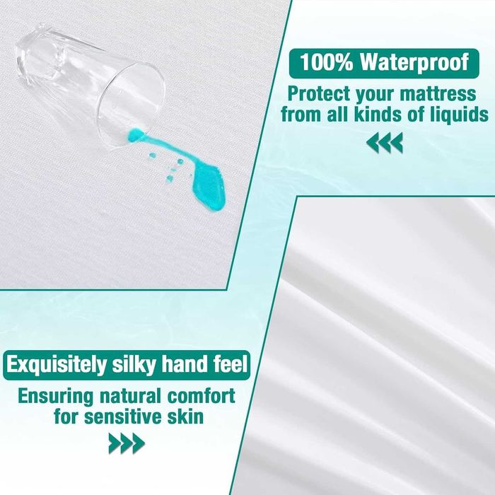 Bedecor водоустойчив протектор за матрак Tencel 120x200 см