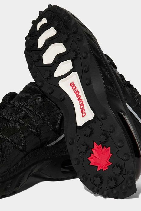 Унисекс Оригинални Обувки DSQAURED2 BUBLE BLACK сникърси маратонки