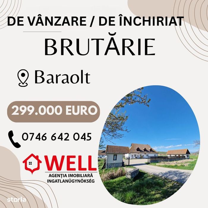 Brutărie complet utilată, de vânzare sau de închiriat în Baraolt!