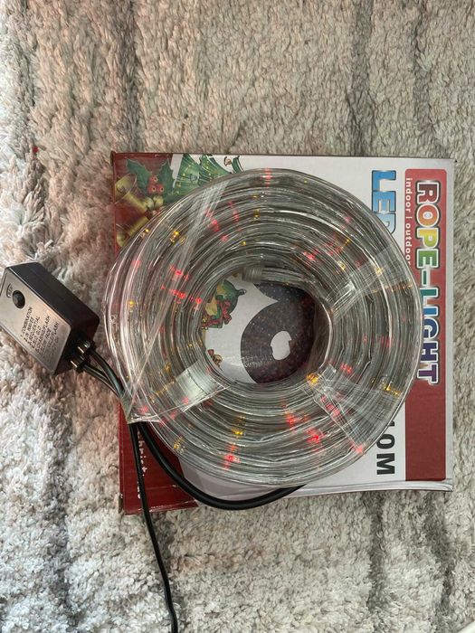 Коледни лампички /лента/ LED - 10 метра