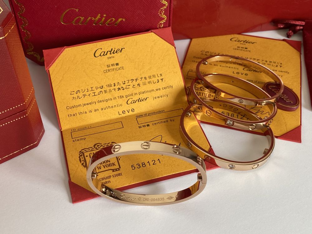 Brățară Cartier LOVE 16 Rose Gold 18K