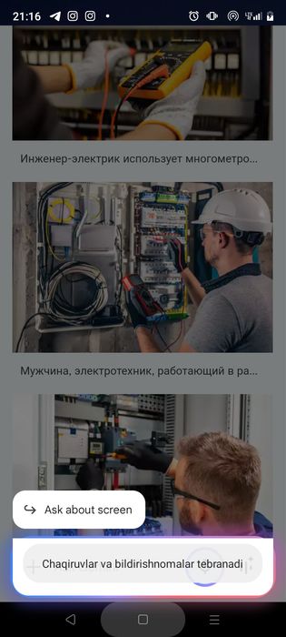 eliktirik santehniklik xizmatlarini qilaman uchurchik quyaman