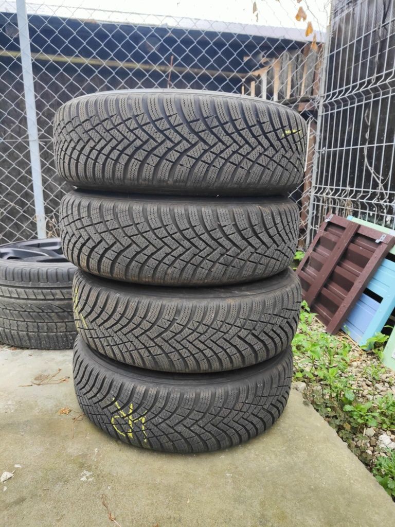 Jante cu anvelope Hankook 4*100 ca noi