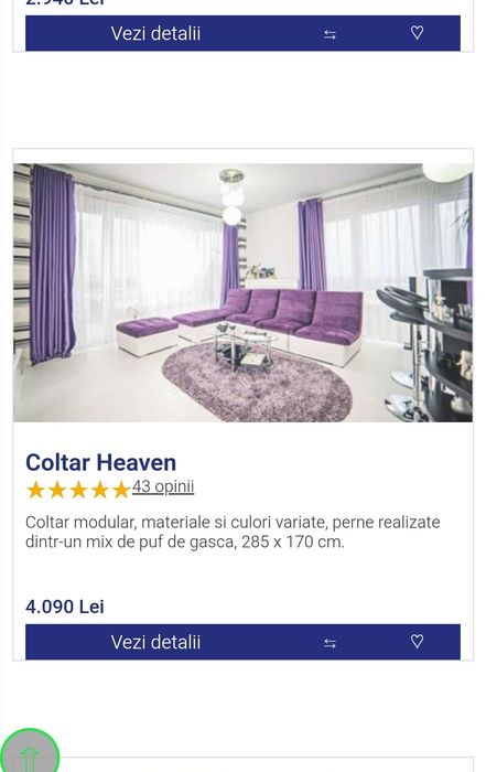 Vând Colțar Modular