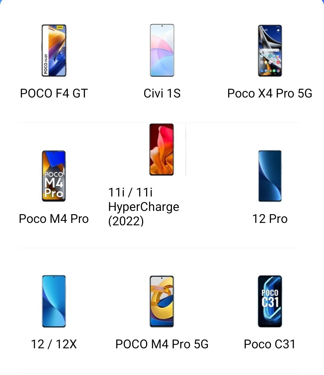 Хидрогел Протектор за Xiaomi Poco X4 X3 F4 F3 M4 Pro NFC 11T 10T Redmi