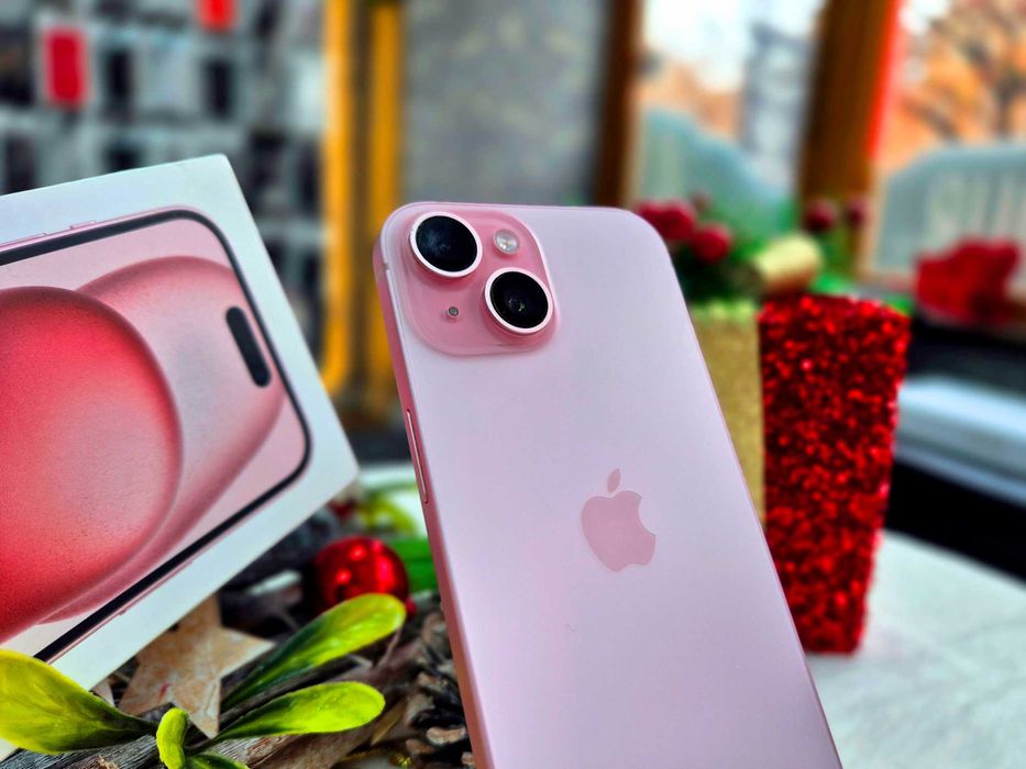 Iphone 15 pink, 128gb