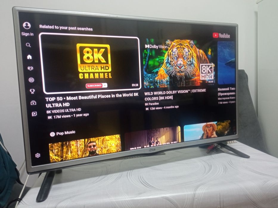 Смарт телевизор LG 81 см smart tv WiFi YouTube