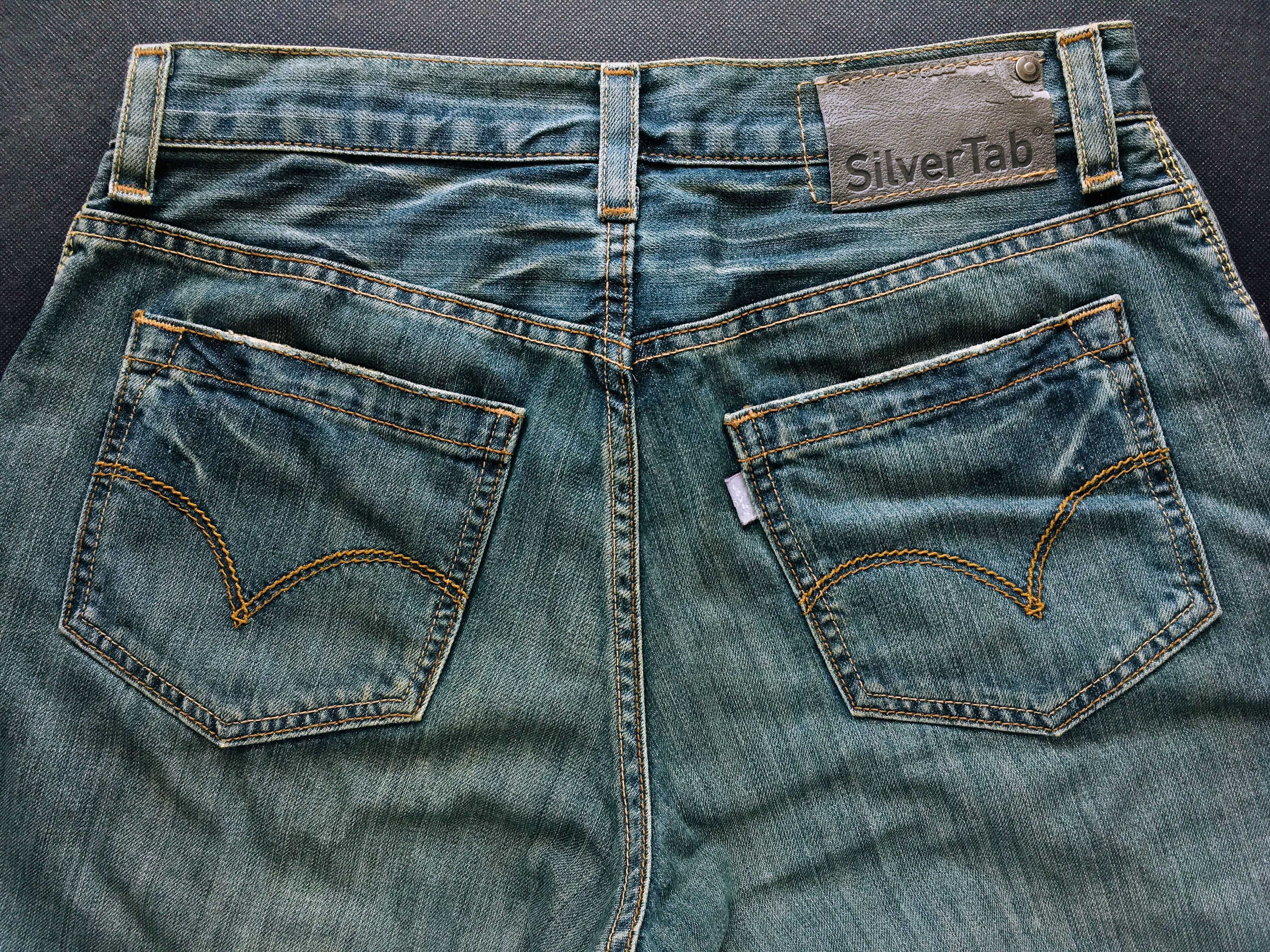 VINTAGE 2008 Made in Mexico LEVI'S® SilverTab™ BAGGY Jeans — W31⅓ L34