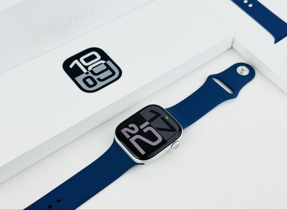 НОВ! Apple Watch 10 46mm Silver GPS Гаранция!