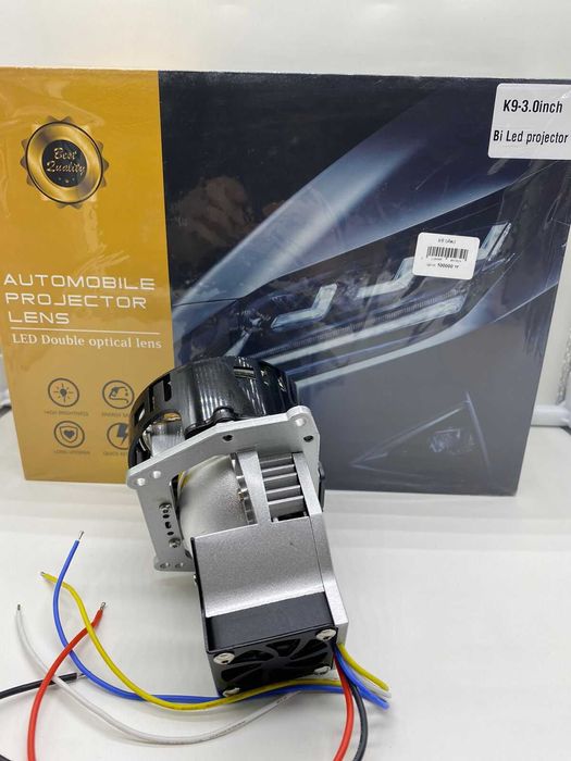 Светодиодные Би Лед линзы Lazer  Bi led Билед Biled Лазер K9 3дюйм