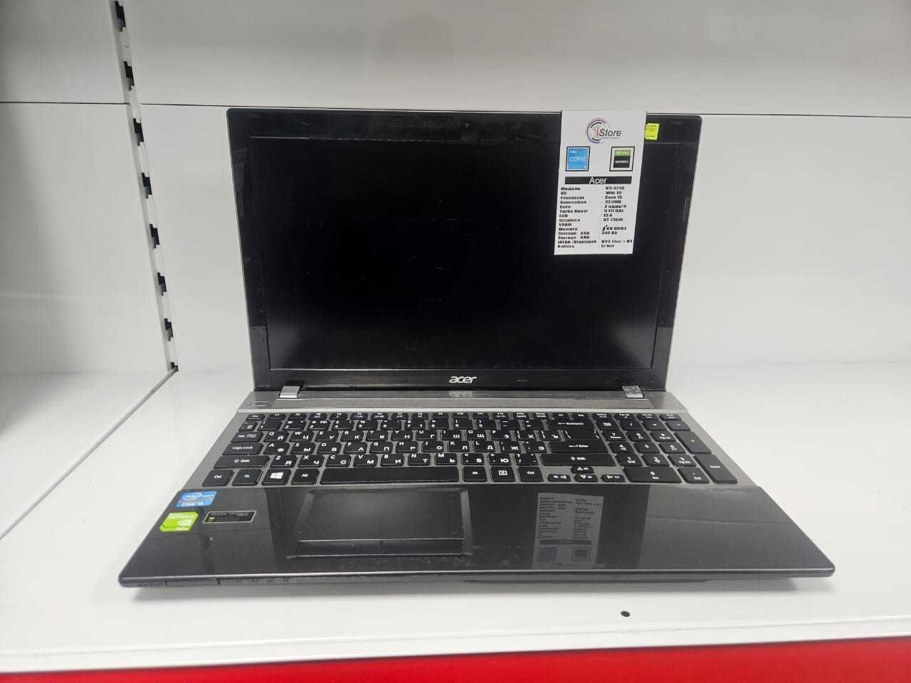 Ноутбуки Acer V3-571G I5 3230M / 730 2Gb /  "IStore" г. Шымкент