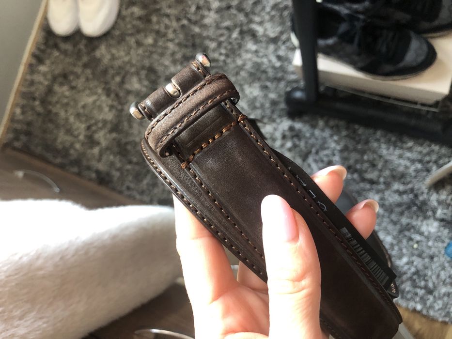 Нов мъжки колан ест. кожа/ Massimo Dutti