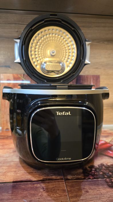 Мултикукър Tefal cook 4 me touch + запичащ капак Tefal
