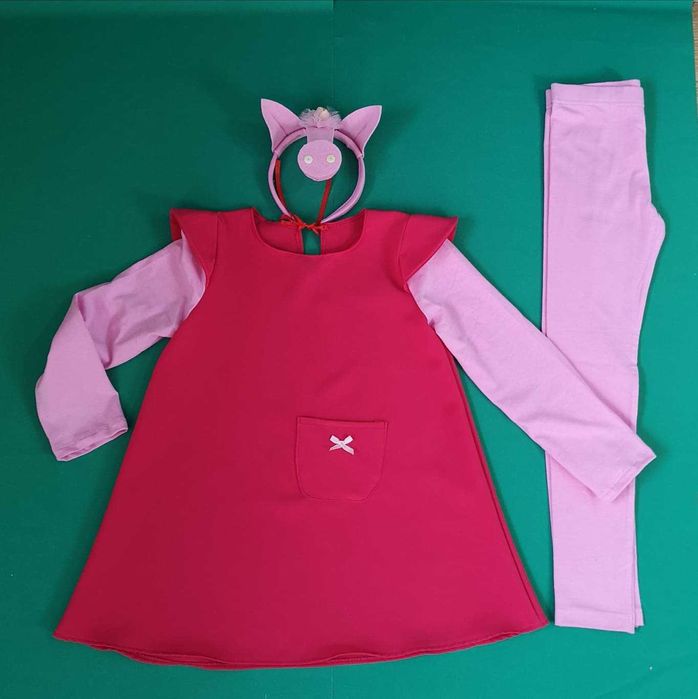 Peppa Pig costum aniversar serbare halloween - made in Romania