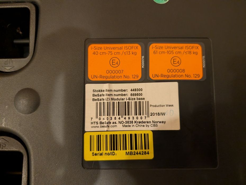 Scoica + Baza BeSafe iZi Go modular