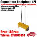 Semanatoare Distribuitor Insamantare Seminte Gazon 12L LIVRAT GRATUIT