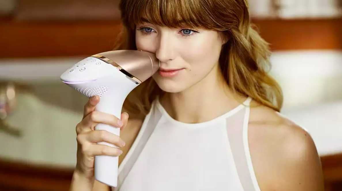 Фотоепилатор IPL Philips Lumea Seria 9000 BRI955/00, Сензор Smartskin