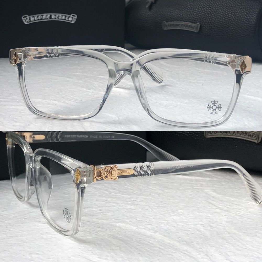 Очила за компютър Диоптрични рамки прозрачни слънчеви chrome hearts