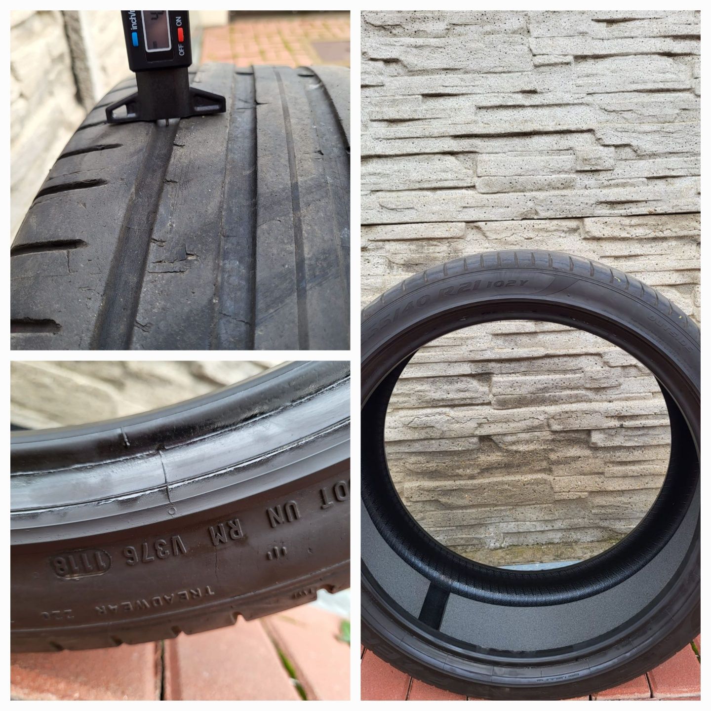 255/40/21  PIRELLI  P Zero