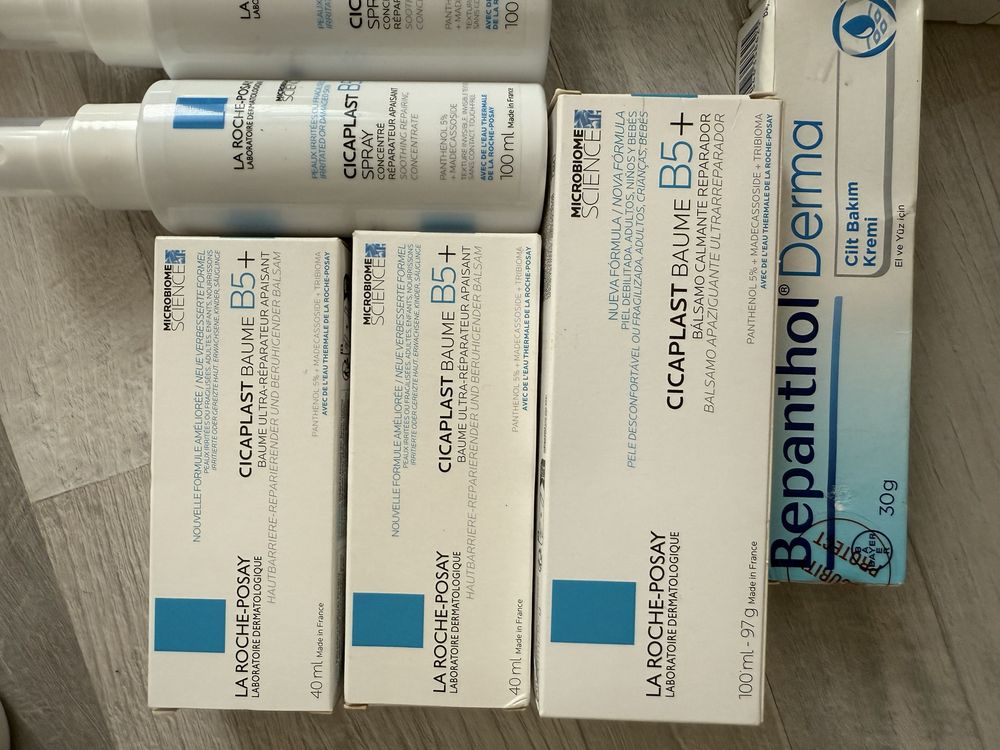 От атопического дерматита . Оригинал продукция. Осталось после лечения