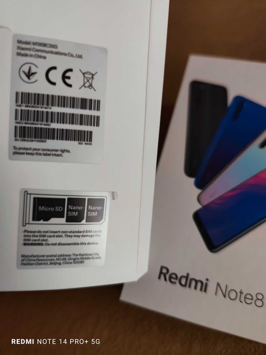 Здравейте! Продавам Redmi Note 8 t