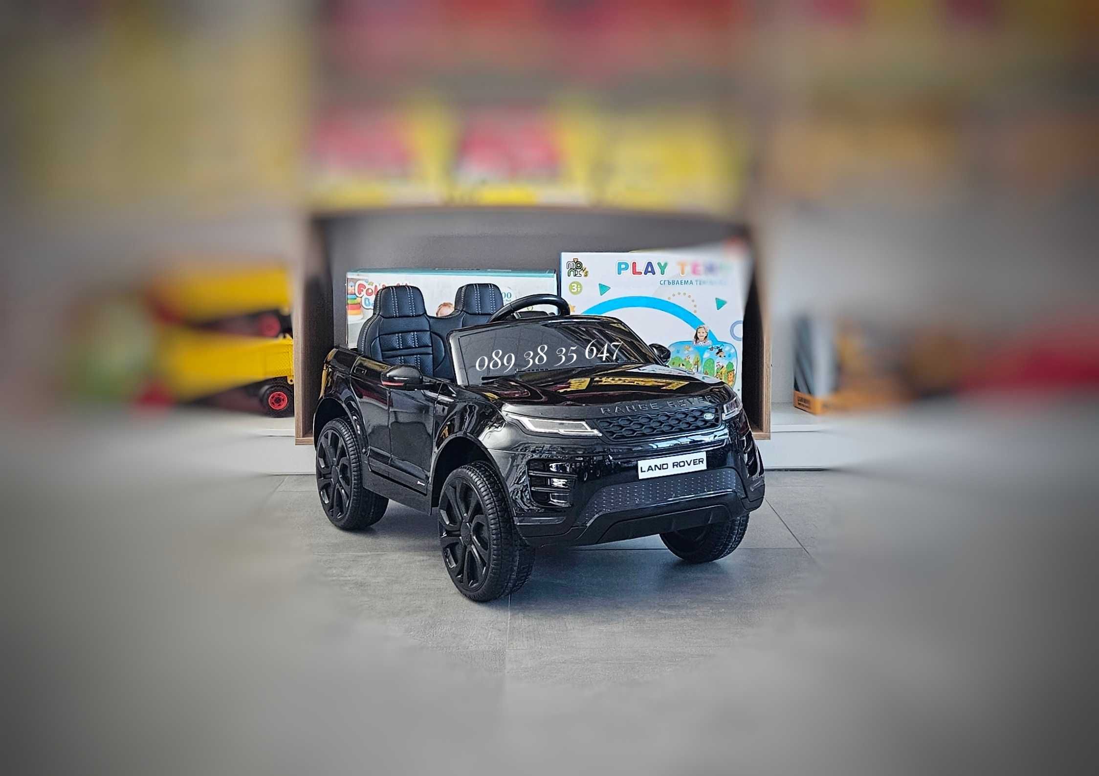 ПРОМОЦИЯ!НОВО!Акумулаторен джип RANGE ROVER с 4Х4,12Vбатерия,EVA гуми