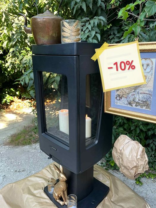 Нова чугунена печка на дърва 10кW