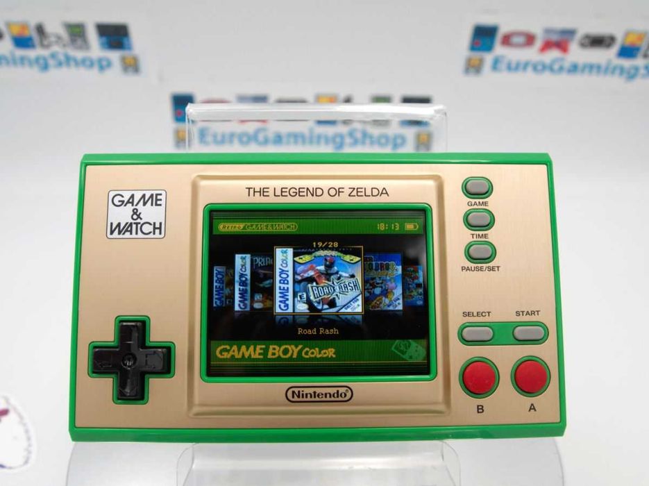 Nintendo Game & Watch Zelda BOX – Jap. ca nouă, upgrade 16MB 40+Jocuri