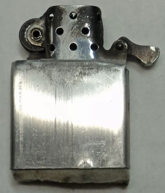 Brichetă Zippo originală din 1949 cu inserție originală din 1949