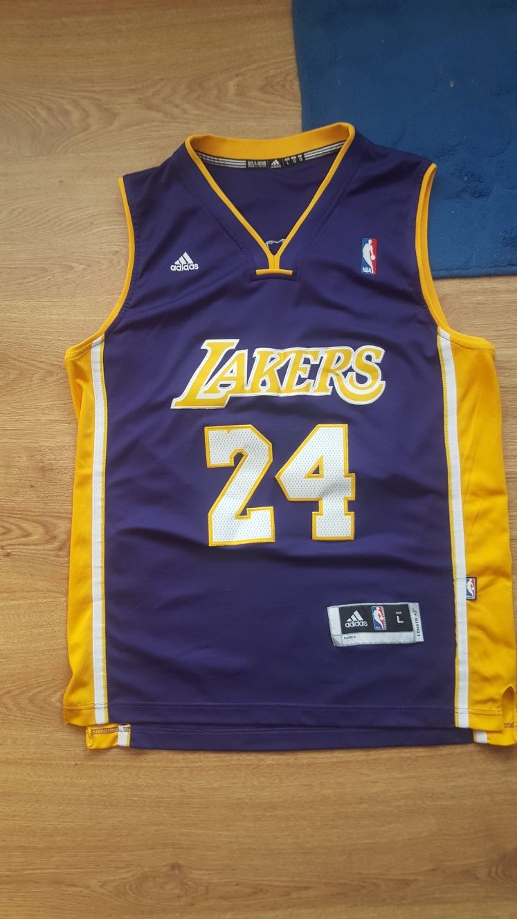 Баскетболен потник Lakers Kobe NBA adidas размер L