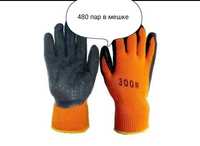 Рабочие перчатки ХБ от производителя, краги, резиновые перчатки