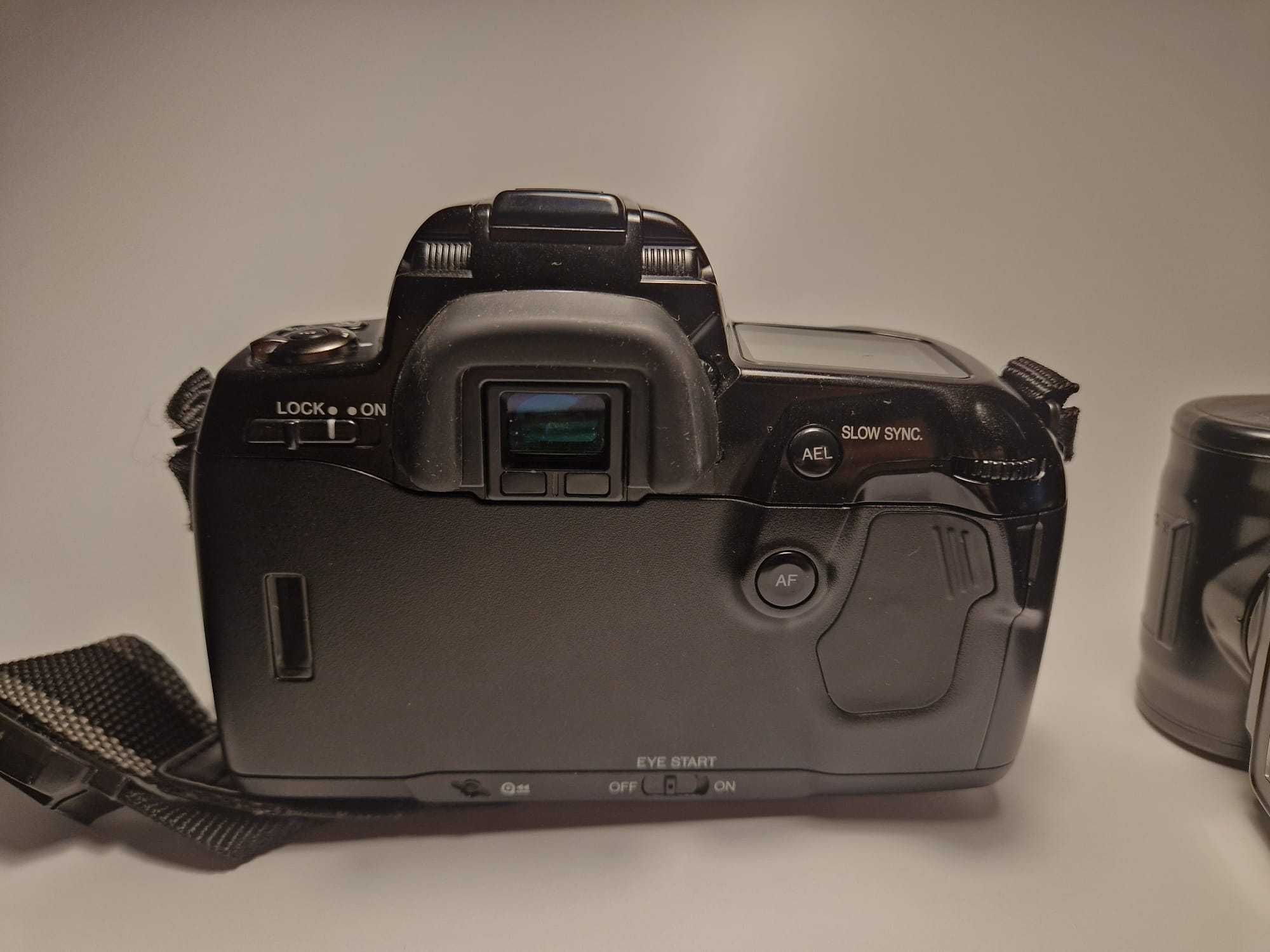 Minolta Dynax 800si + AF 28-105 + AF 80-200 SLR + accesorii