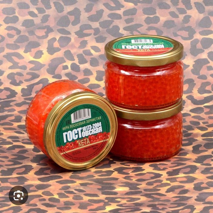 Икра красная кета
