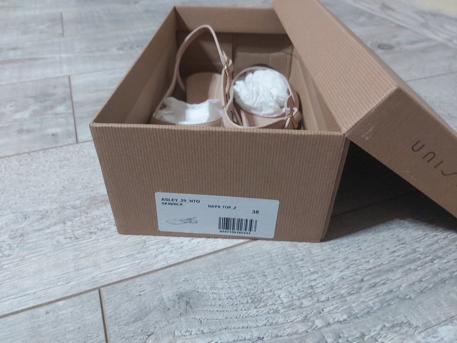 Vand balerini piele UNiSA