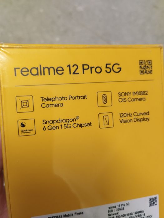 Realme 12 Pro 5G SIGILAT, 256GB si 8GB ram, Albastru