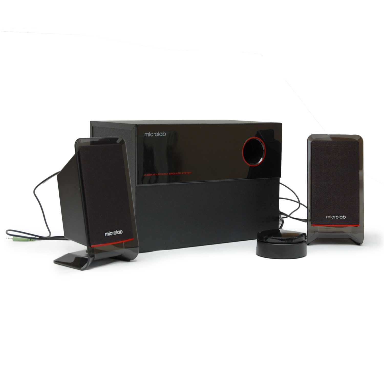 Колонки Стереосистема Microlab M-200 / 2.1 / 40W RMS (12*2+16W) est