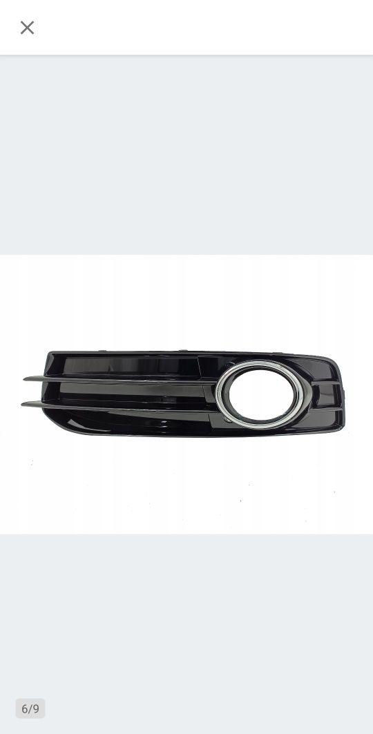 Grila grile proiector ceata Audi A3 8P S-line facelift 2008-2012