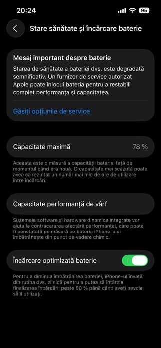 Vând iPhone 14 in stare foarte buna