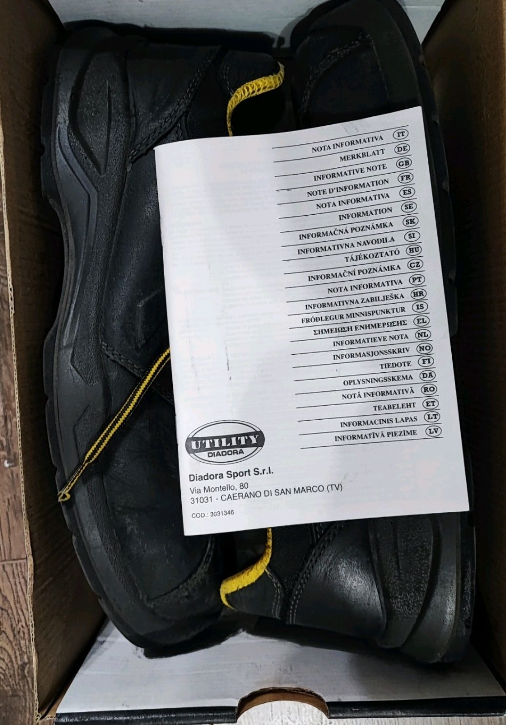 Работни обувки diadora utility 45