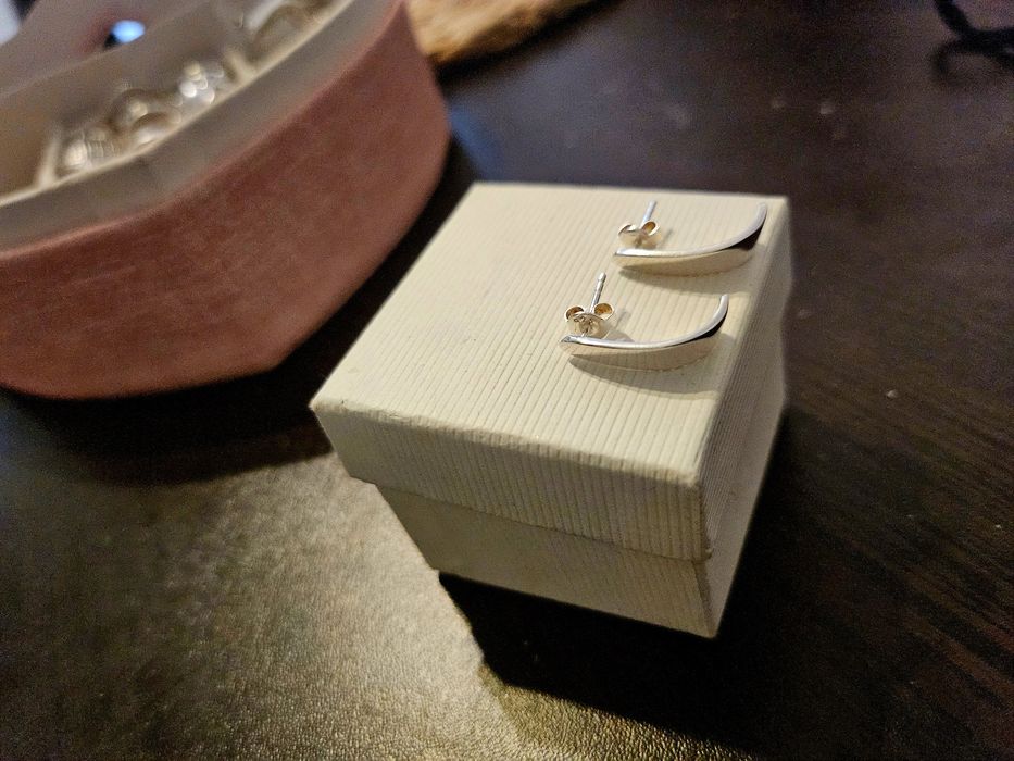 Сребърни обеци (925)