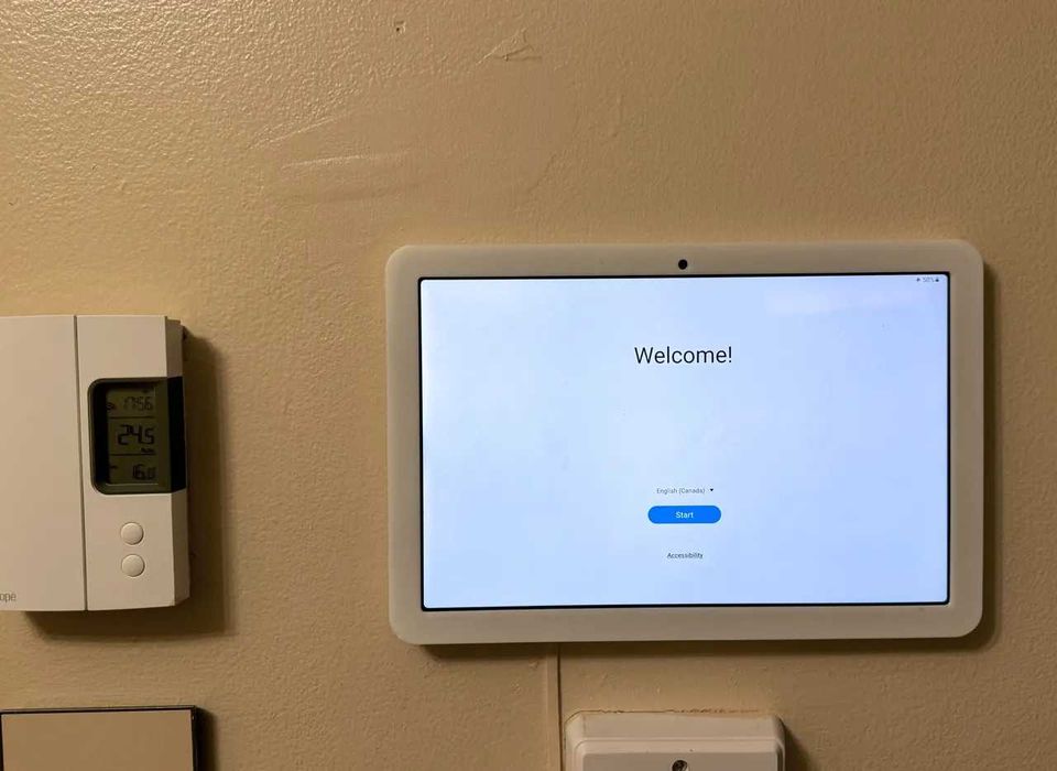 suport tableta de perete