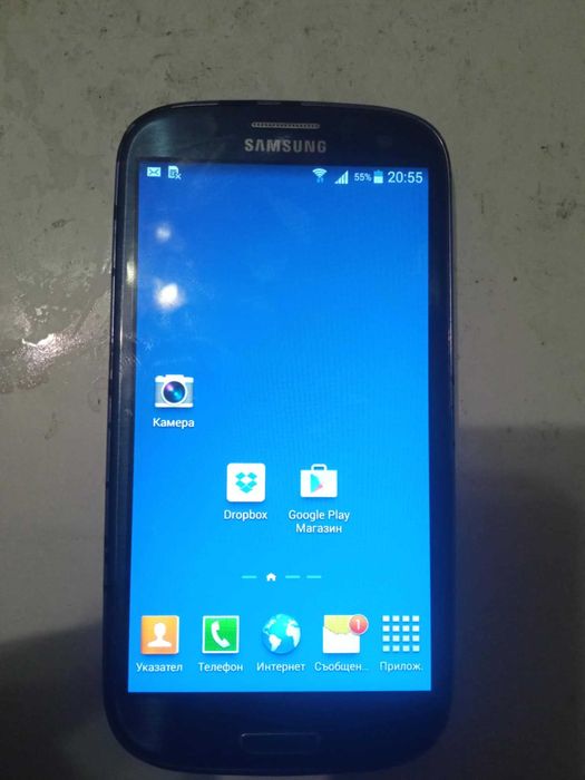 Мобилен телефон Samsung I9300 Galaxy S3, 16GB blue .